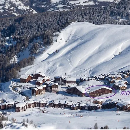 Hotell Bel En Rez-de-chaussee Avec Acces Direct Aux Pistes A Plagne Soleil - Fr-1-455-46