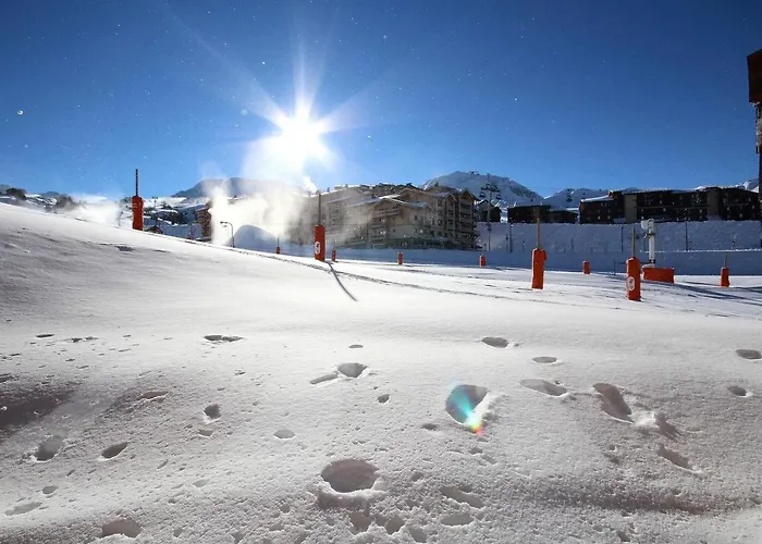 3 Pieces, 2 Salles De Bains, Acces Direct Aux Pistes - Fr-1-455-46 Apartmán La Plagne